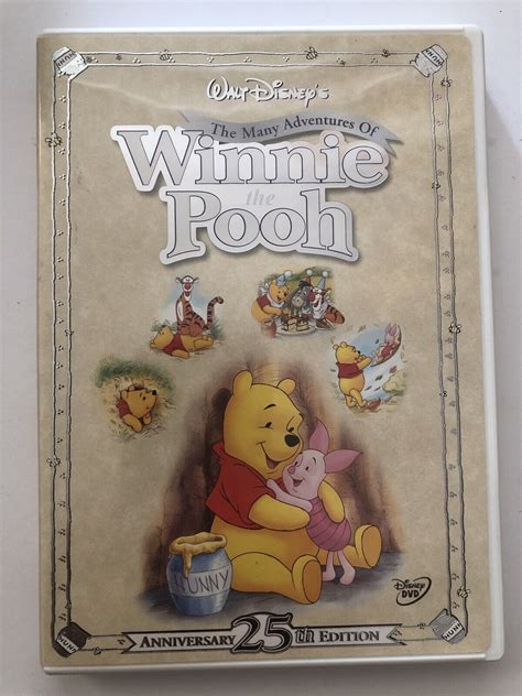 Disney S The Many Adventures Of Winnie The Pooh Dvd 25th Anniversary Edition 786936126433 Ebay