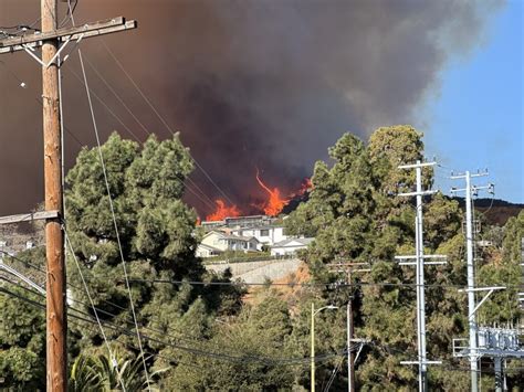 Fire Tornado Circling The News