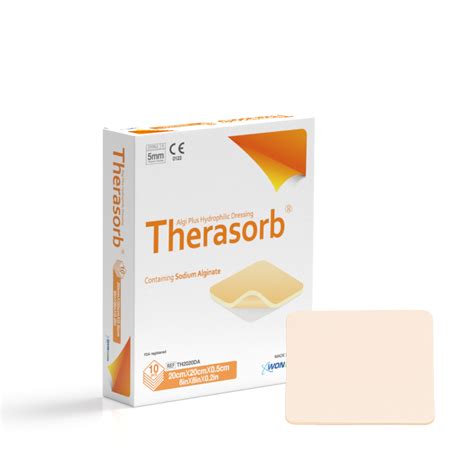 therasorb algiplus hydrophilic  adhesive foam dressing cocare