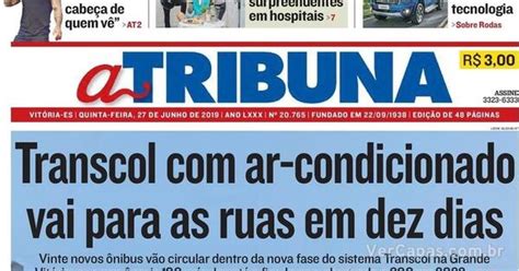 Capa A Tribuna Quinta De Junho De