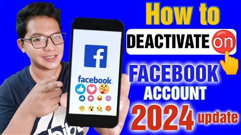 How To Deactivate Facebook Account Part Paano Mag Deactivate