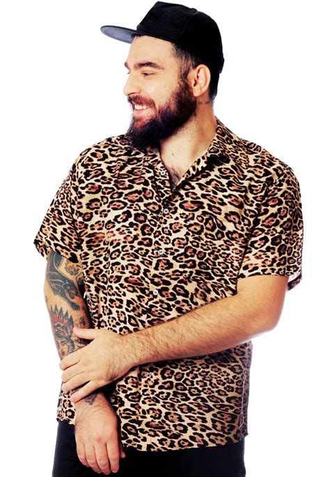 Camisa Oncinha Animal Print Estampada ElephunK Onça Marrom CAMISAS