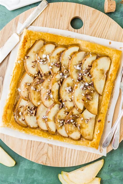 Super Easy Pear Tart - The Cookie Rookie®