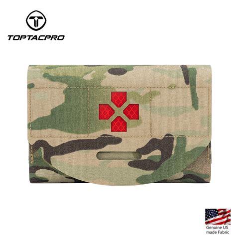 TOPTACPRO Bolsa Médica Tática Kit De Primeiros Socorros EMT IFAK Molle