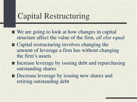 Ppt Leverage And Capital Structure Powerpoint Presentation Free