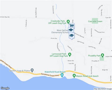 5557 Wakefield Road, Sechelt BC - Walk Score