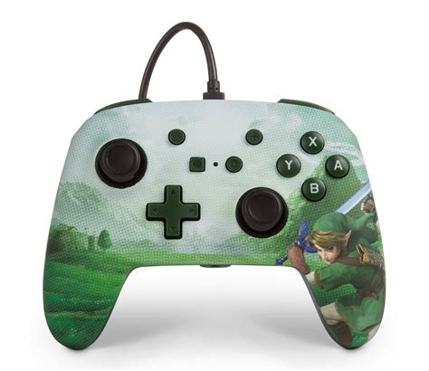 Buy PowerA Enhanced Wired Controller for Nintendo Switch - Link Hyrule ...