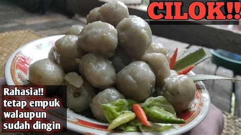 Resep Dan Cara Membuat Cilok Mantap Tetap Empuk Walaupun Sudah Dingin