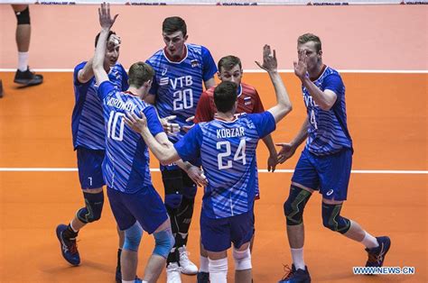 Russia Beats Canada 3 1 At 2019 FIVB Men S Volleyball Nations League