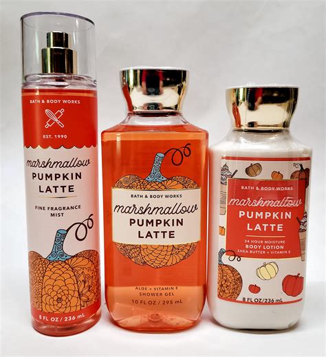 Bath And Body Works Marshmallow Pumpkin Latte 11PC Collection Set Lot