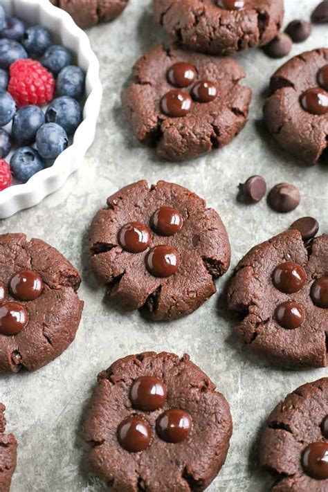 Paleo Nut Free Chocolate Brownie Cookies Real Food With Jessica