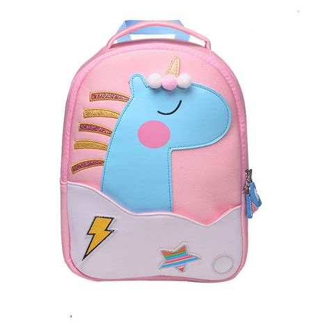 Kawaii Unicorn Backpack Cute Cartoon Anime Regreso A La Escuela Kawaii Friends