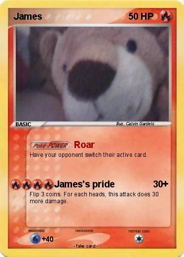 Pokémon James 1324 1324 Roar My Pokemon Card