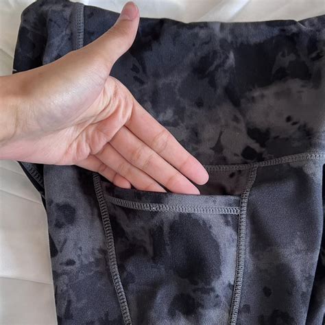 Danskin Leggings With Side Pockets Color Marbled Depop