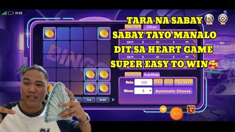 Paano Manalo Sa Heart Game Grabe Kinita Ko Dito Sa Apps Nto Youtube