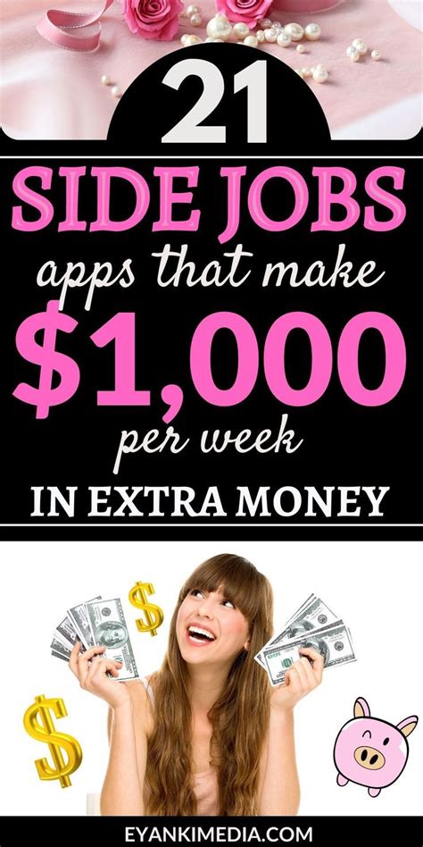 Side Jobs Apps To Make Extra Money From Home How To Make Money Extra