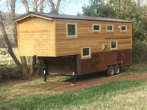 A Beautiful Custom Rustic Home From SimBLISSity Tiny Homes Made From A