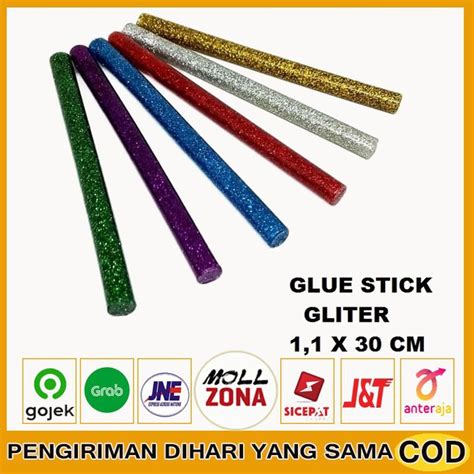 Jual Isi Lem Tembak Bakar Besar Refill Glue Gun Stick Warna Warni Xl