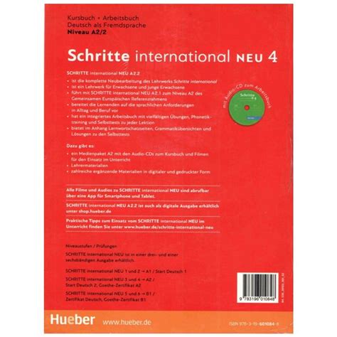 Schritte International Neu Kurs Und Arbeitsbuch A22 Extrage 723266