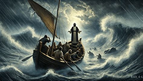 Mark 435 41 Finding Peace Midst Your Storms Short Powerful Sermons