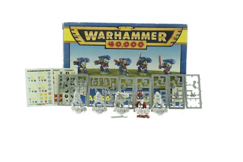 Warhammer Classic Space Marine Assault Squad Whtreasury