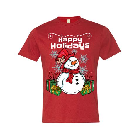 Happy Holidays Tee Shirts Tshirt Factory