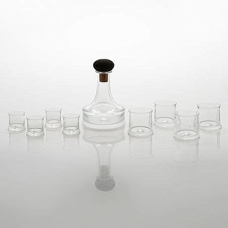 Tapio Wirkkala A 22 Piece Glass Ware The Captains Glass Ware