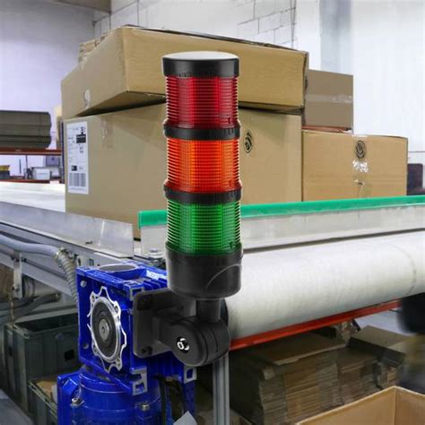 Industrial Signaling Tower Lamp Warning Traffic Light With Flashing