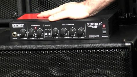 Fender Rumble 150 Head And Rumble 350 Head Sweetwater Namm 2011 Youtube