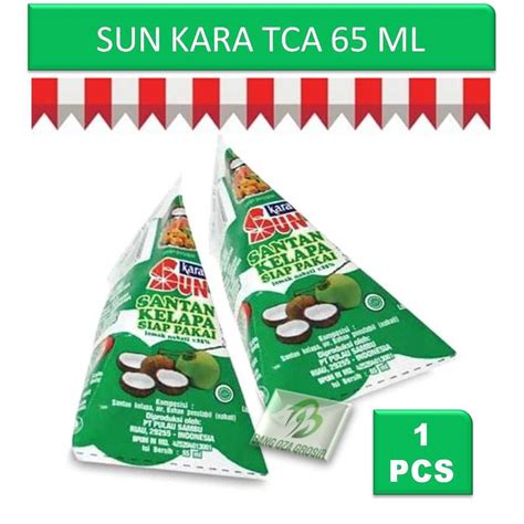 Jual Sunkara Santan Kelapa 65ml Pcs Indonesiashopee Indonesia