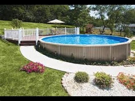 🔔5 Types of above ground pools - YouTube