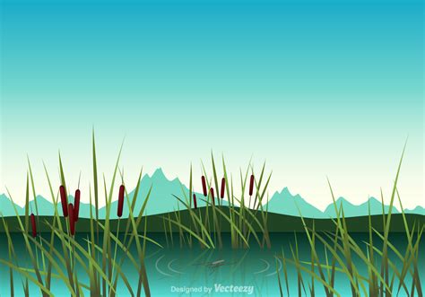 Swamp Vector Illustration 103667 Vector Art At Vecteezy