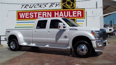 Buy Used 2013 Ford F450 Western Hauler Lariat F 450 4x4 Powerstroke