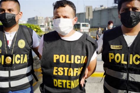 Mininter Más De 180 Estafadores Fueron Capturados Por La Policía En Lo