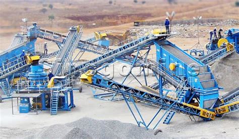 Sinogomine Industrial Technology Co Ltd Stone Crushing Plant