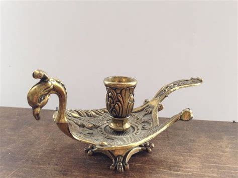 Brass Peacock Candle Holder Made In Italy Bird Shape Candle Holder