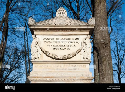 The Powazki Cemetery Hi Res Stock Photography And Images Alamy