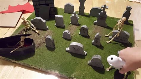 How To Miniature Graveyard Youtube