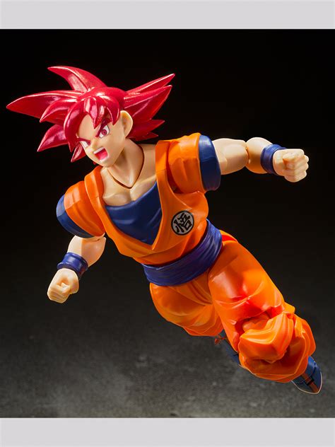 ドラゴンボール S H フィギュアーツ スーパーサイヤ人ゴッド孫悟空 新品