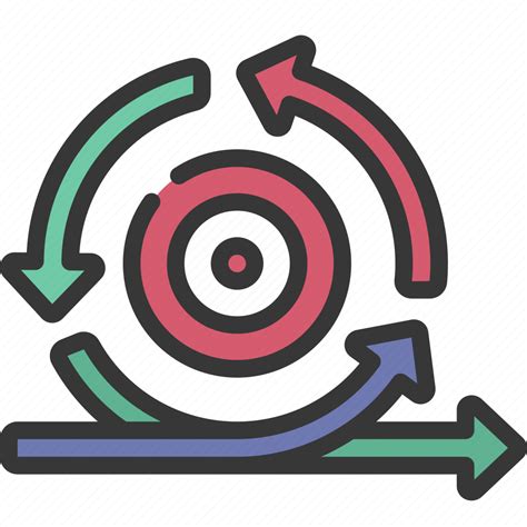 Iteration Goals Corporate Target Iterations Icon Download On