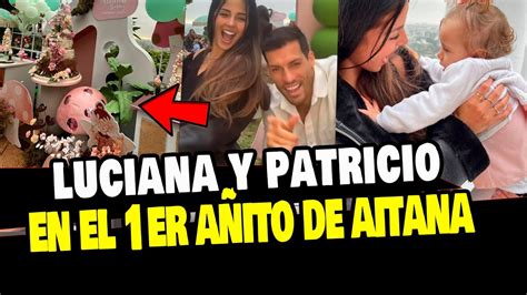 PATRICIO PARODI Y LUCIANA FUSTER CELEBRAN PRIMER AÑITO DE LA BEBÉ