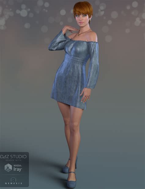 Dforce Mary Jane Outfit For Genesis 8 Female S Daz 3d