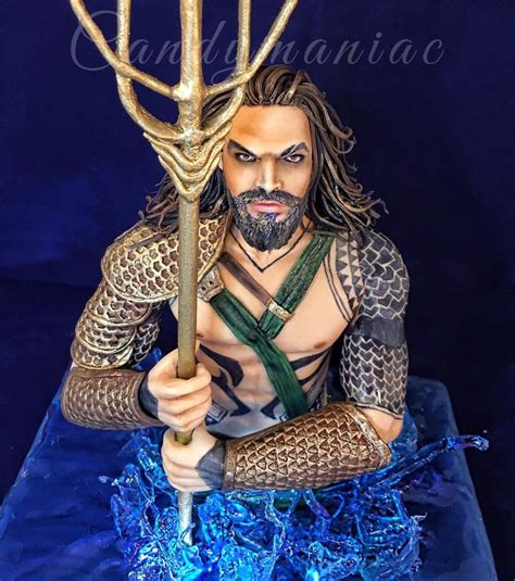 Amazing Aquaman Cake Superhero Cake Aquaman Realistic Cakes