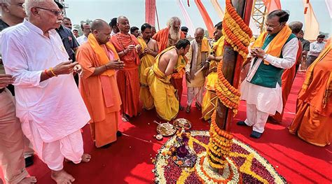 Yogi Adityanath Launches Second Phase Of Ram Temple Construction ‘500 Year Struggle Taking