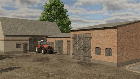 Barn With Garage Fs25 Kingmods