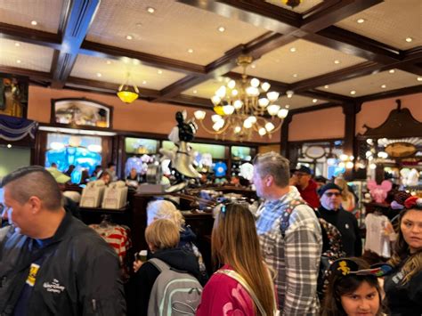 Crowds are Swarming Disneyland Emporium for New 100th Merchandise