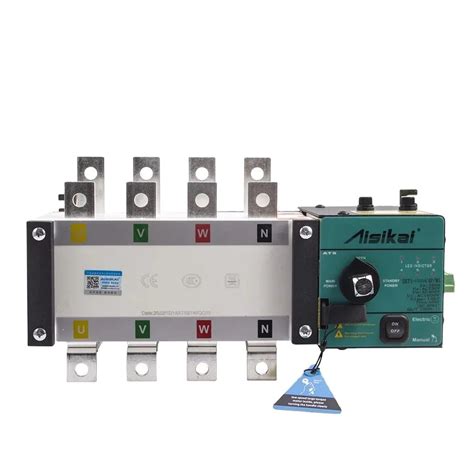 Aisikai Generator Ats Ats Controller Automatic Transfer Switch Panel 300a China Generator Ats