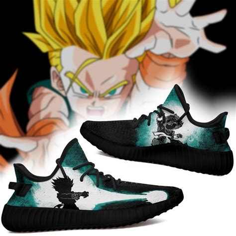 Trunks Silhouette Yz Sneakers Skill Custom Dragon Ball Z Shoes Anime