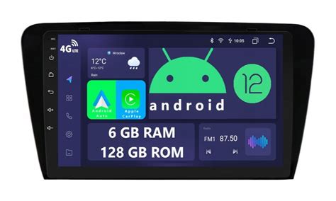 Radio Din Nawigacja Android Skoda Octavia Iii Dsp Carplay Gb