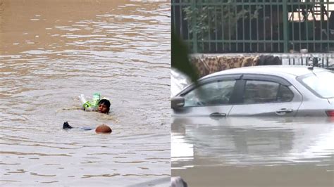 Delhi Floods Parts Of National Capital Submerged As Yamuna Overflows